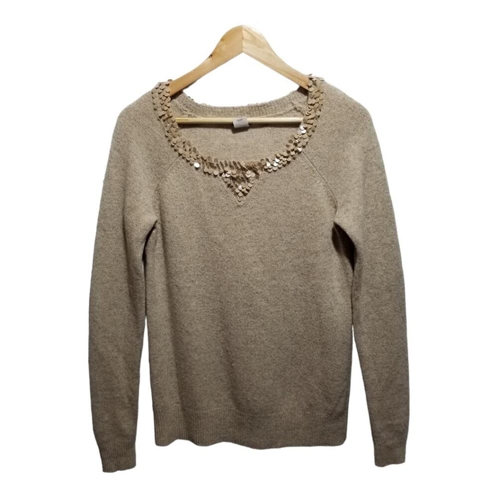 J. Crew 100% Lambs Wool Sweater Size Medium